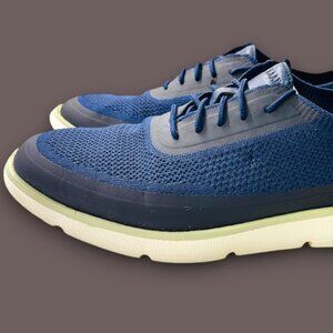 MENS COLE HAAN ZEROGRAND NAVY BLUE OMNI LACE UP SNEAKERS 9.5